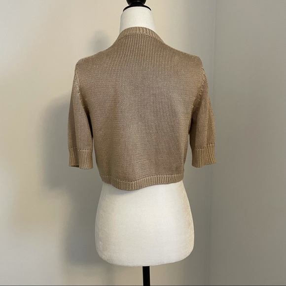 Michael by Michael Kors bolero s/s sweater - Picture 3 of 5